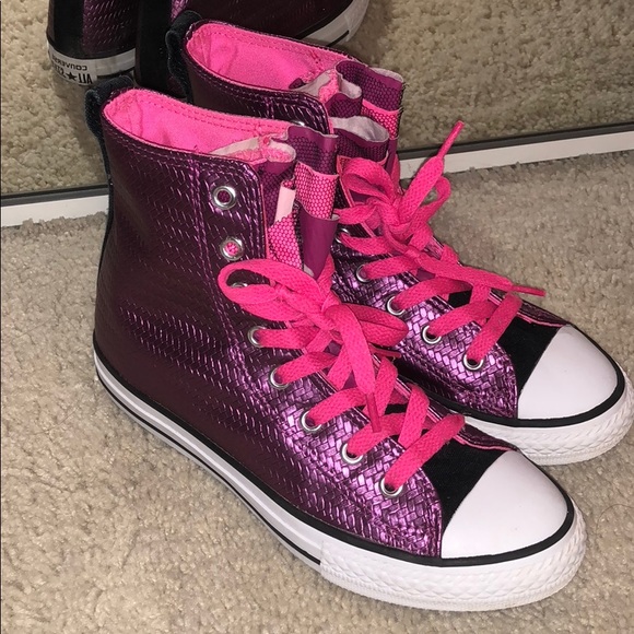 converse youth high tops